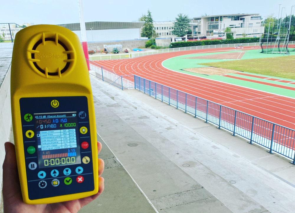 Sportbeeper Pro — dispositif de chronométrage et de départ